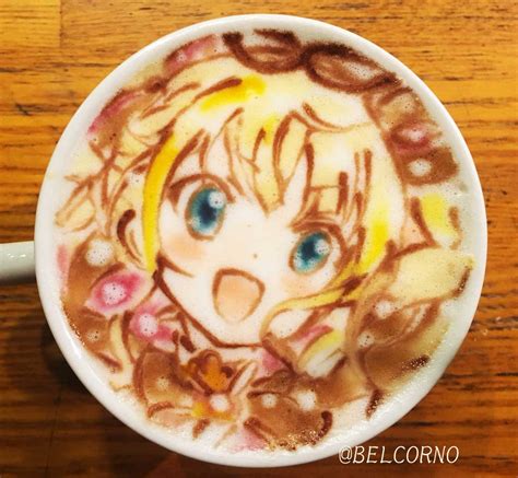 This Anime Girl Coffee Art Is So Cute, I Can’t Wait To Drink Them All ...