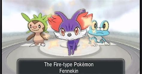 Pokemon X And Y Starters