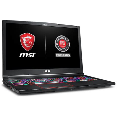 MSI 15.6" GE63 Raider RGB Laptop GE63 RAIDER RGB-012 B&H Photo