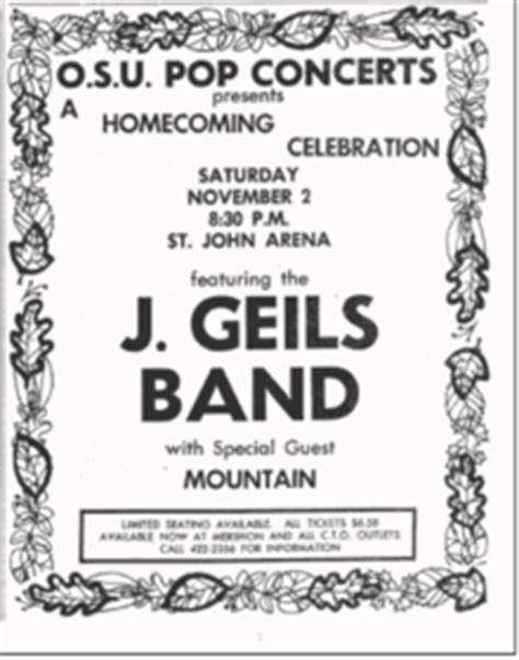 The J. Geils Band Tour Dates & Concert History – Songkick