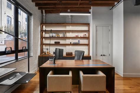 StudiosC Transforms Williamsburg Loft into an Elegant Law Office