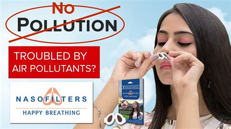 Nose Filter That Protects You From Hazardous Air Pollution - YouTube