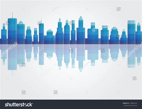 City Background Stock Vector Illustration 128805223 : Shutterstock