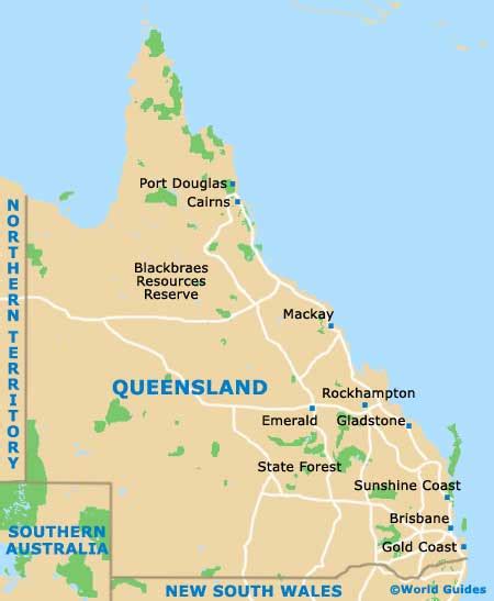 Brisbane Queensland Australia Map - Tybie Iolanthe