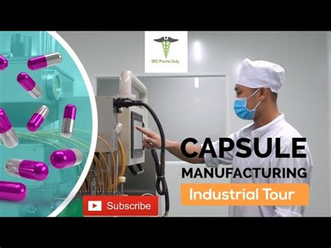 Capsules Manufacturing Process | Soft Gelatin Capsules - YouTube