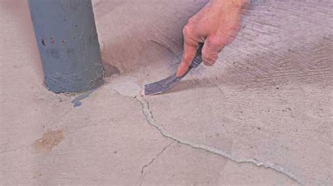 Porch Concrete Crack Repair