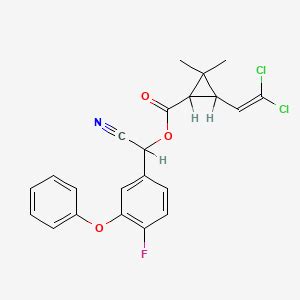 Cyfluthrin | C22H18Cl2FNO3 | CID 104926 - PubChem