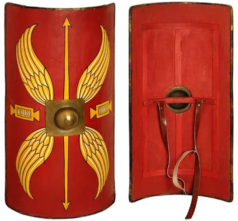 Scutum romano | Escudo romano, Soldados romanos, Armadura medieval