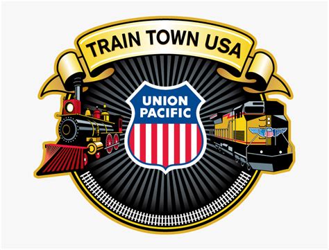 Union Pacific Building America Logo - Train Union Pacific Logo, HD Png Download , Transparent ...