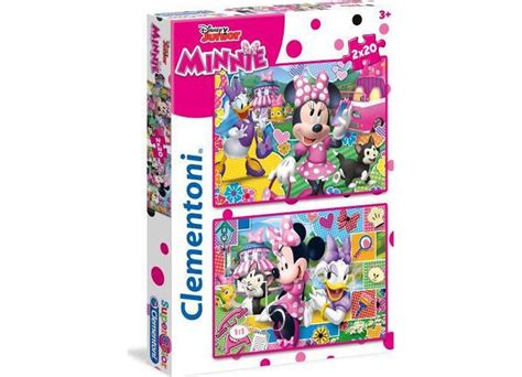 Παζλ Minnie Happy Helper Super Color Disney (2x20 Κομμάτια) | Public