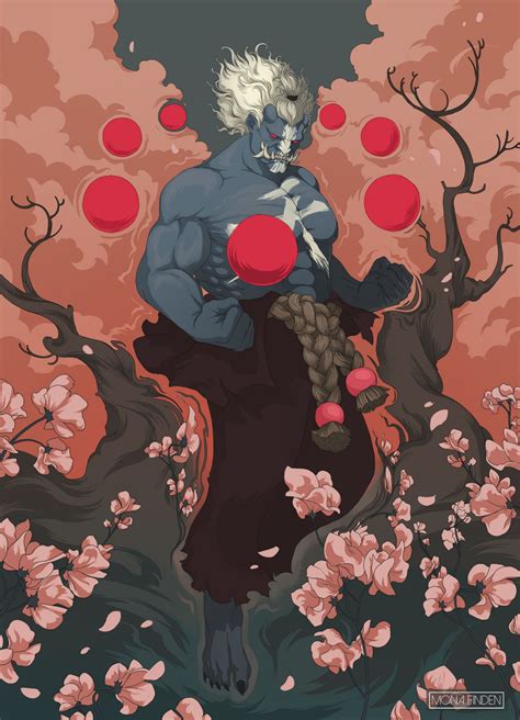 ArtStation - CDC - Akuma, Oni, Mona Finden | Street fighter art, Demon art, Concept art characters