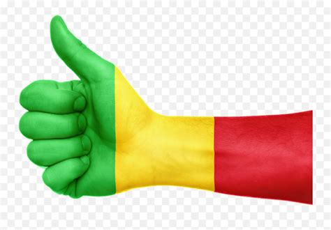 Mali Flag Hand - Flag Emoji,Mali Flag Emoji - free transparent emoji ...