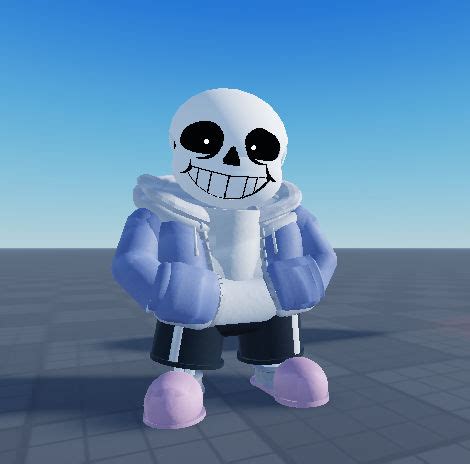 Sans model [Roblox studio] by AQuickmistake on DeviantArt