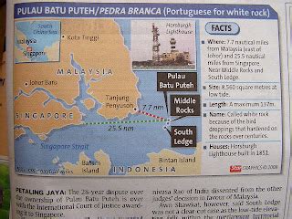 FUAD HASHIM ONLINE: PITA POLITIK (27): THE PULAU BATU PUTEH SAGA