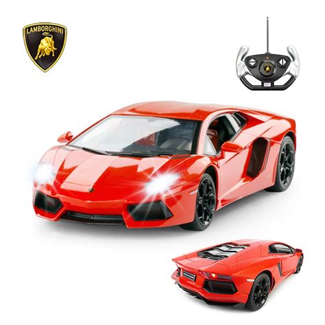 Rastar RC Lamborghini Toy Car, 1:14 Lamborghini Aventador LP700-4 Remote Control Car, Working ...