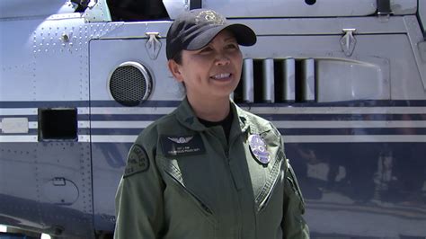 LAPD promotes its 1st female Asian-American supervisor pilot - ABC7 Los Angeles