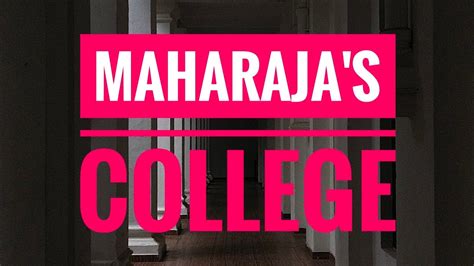 walking through the memories. Maharajas College Ernakulam - YouTube