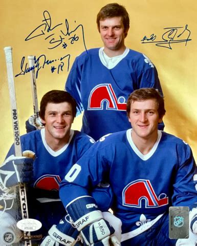 Quebec Nordiques Legends Peter Šťastný, Marián Šťastný, Anton Šťastný | HockeyGods