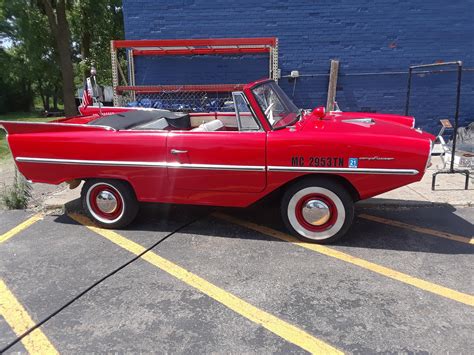 It was suggested to me to post this Amphicar here. I found in a parking ...