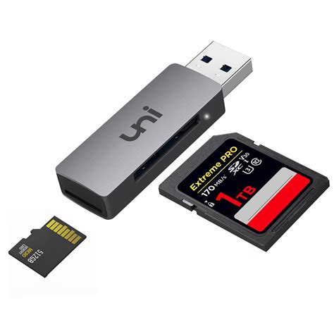 USB 3.0 Card Reader, TSV TF Card/SD Memory Reader Adapter Supports SD ...