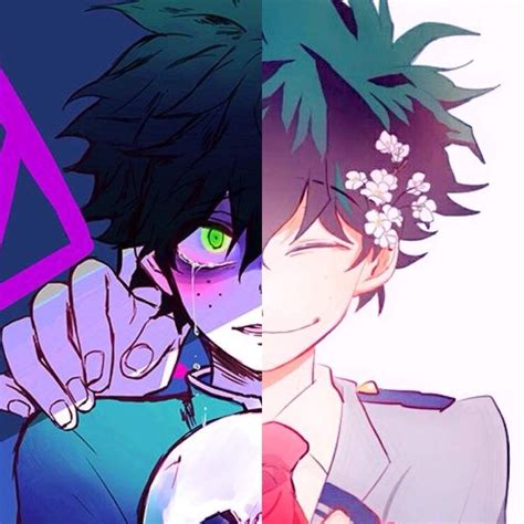 MHA/BNHA Deku Midoriya Izuku Villain AU | Villain Deku means hero Deku ...