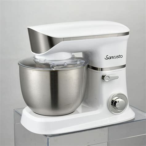 Sancusto Stand Mixer, Dough Mixer 600W 6 Speeds Dough Maker Dough ...