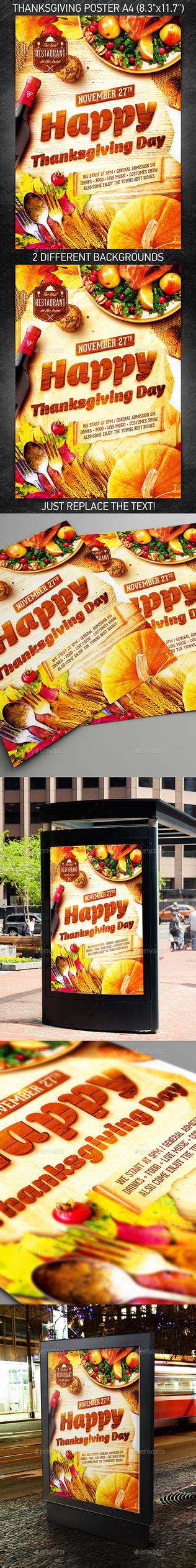 Thanksgiving Day Party Poster, PSD Template by 4ustudio on DeviantArt