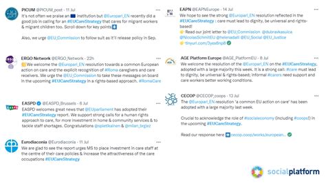 Social Platform on Twitter: "We've joined 17 other NGOs to ask @EU_Commission to listen to ...