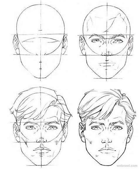 Image result for how to draw a face | Face drawing, Drawing people ...