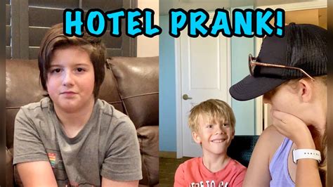 HOTEL PRANK! | With Leland from Oh Shiitake Mushrooms - YouTube