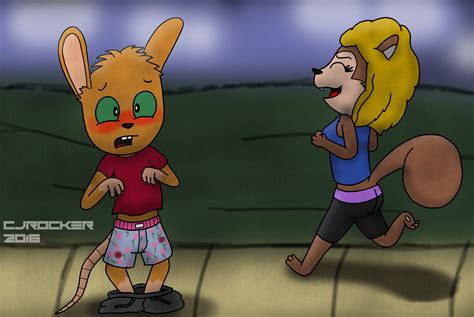 Jogging malfunction by Cj-The-Otter on DeviantArt