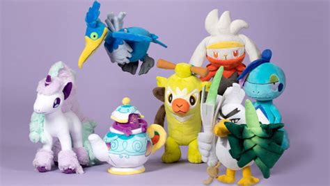 New Galar region and Pokémon Mystery Dungeon: Rescue Team DX plush at ...