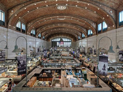 Took this picture last weekend at the West Side Market. This place is a real gem. : r/Cleveland