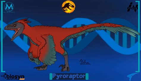 Jurassic World Pyroraptor by Thiagosaurus on DeviantArt