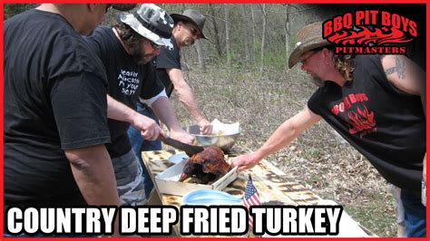 Deep Fried Turkey by the BBQ Pit Boys 🍤 Fry That Food