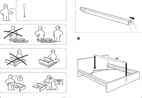 Ikea Malm Double Bed Assembly Instructions - Hanaposy