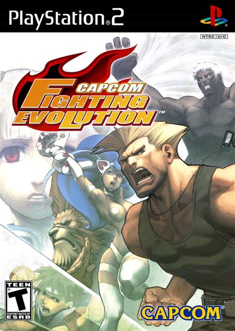 Capcom Fighting Evolution Sony Playstation 2 Game