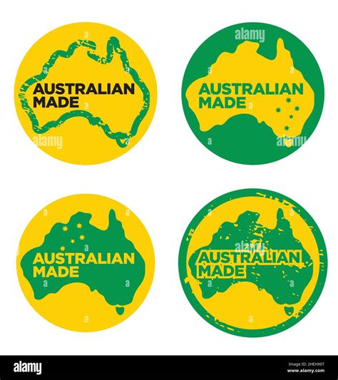 Product of australia logo Stock Vector Images - Alamy