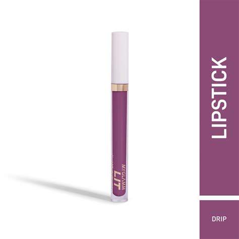 Buy LIT Matte Liquid Lipstick - Drip Deep Grape Colour Online at Best Price - MyGlamm - MyGlamm