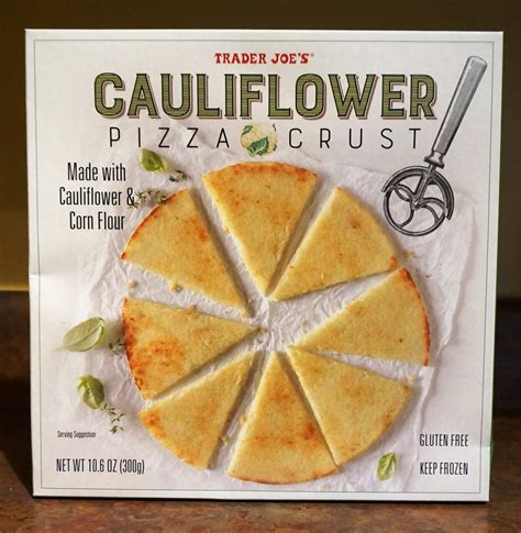 Exploring Trader Joe's: Trader Joe's Cauliflower Pizza Crust