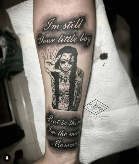 Lil Wayne Tattoo Ideas - 40 Tattoo Designs for Weezy Fans - The Hip Hop ...