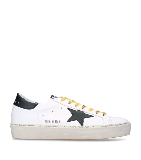 Golden Goose Hi Star Low-Top Sneakers | Harrods US