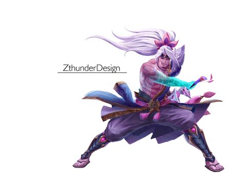 Yasuo Spirit Blossom Render by zthunderedmm on DeviantArt