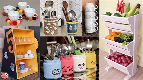 16 Extra Useful Kitchen Ideas ! Space Saving DIY - YouTube