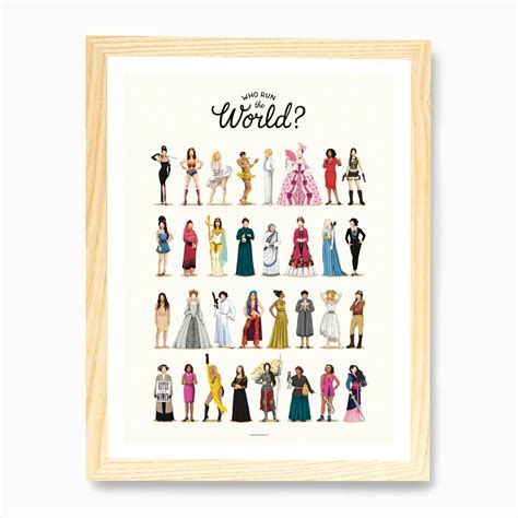 Who Run the World Art Print by Nour Tohme - Fy