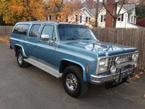 1980 Chevrolet Suburban K20, 2500, 4x4, Dvd, Navigation, Keyless Entry, Plow! - Used Chevrolet ...