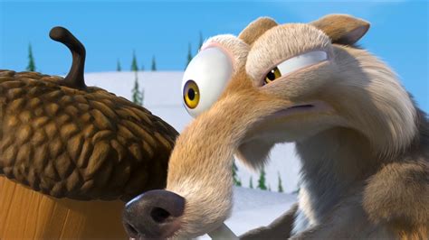 Ice Age: Scrat always fails to get his acorn - YouTube