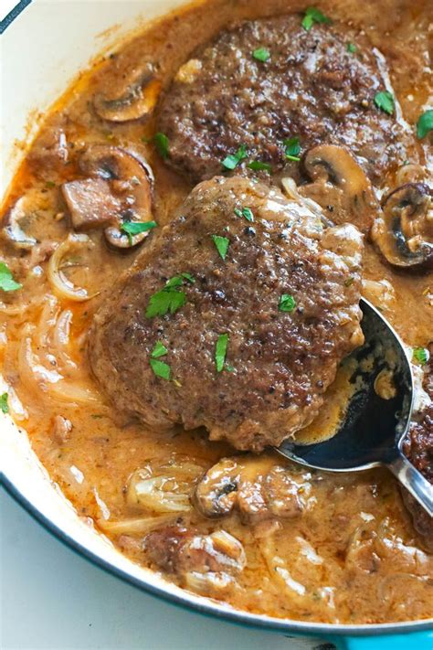 Cube Steak and Mushroom Onion Gravy - Immaculate Bites | Cube steak recipes, Cube steak and ...