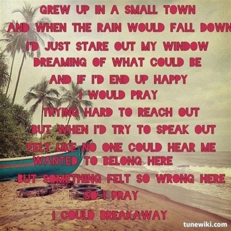 Breakaway Kelly Clarkson Lyrics