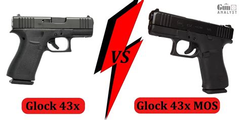 Key Differences Between the Glock 43X and 43X MOS! – GunAnalyst